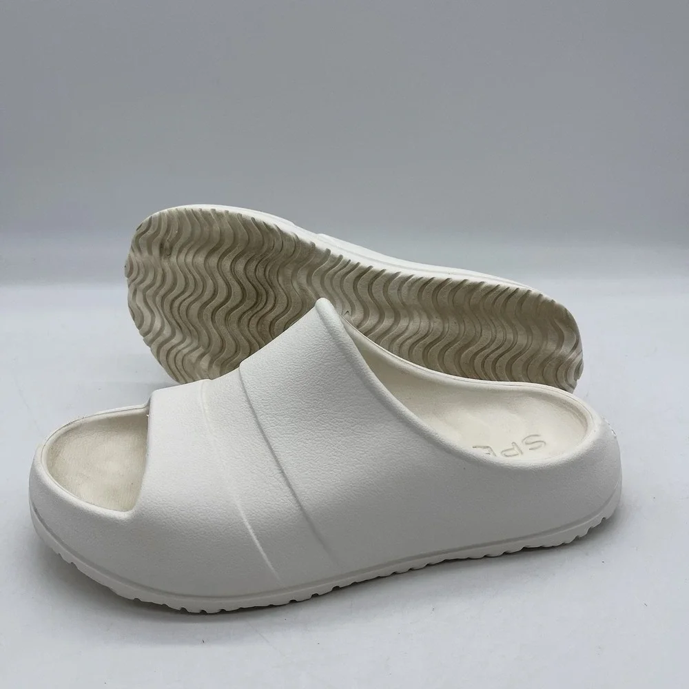 Sperry Float Slide STS24011 Men's Size 4 /‎ Women's Size 6 Slip On Sandals White